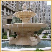 Stone Fountain Carved Marble Water Fountain For Garden Outdoor (ykof-2)