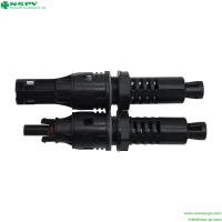 Practical Solar Panel Inline Fuse Connector Male End 1500VDC 50A PV Panel Fuse Connector For Solar Energy System