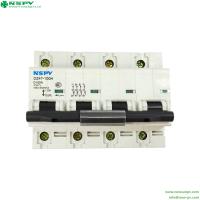 AC MCB Miniature Circuit Breaker C/D Type 125/250/375/500V Mainly Used For Dynamic Protection