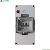 4 Poles IP66 Waterproof MCB Enclosure Box Waterproof Junction Box For Circuit Breaker
