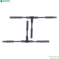 IP67 Solar Mini Branch Connector 1500VDC Solar T Branch For Solar Energy System
