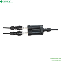 IP68Waterproof TUV Certified Solar Branch Fuse Connector 1500VDC Removable Fuse for Solar System Protection