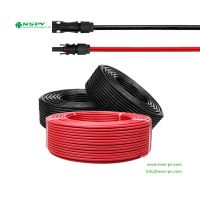 PV Solar DC Cable PV Solar Wire 2.5mm2 4mm2 6mm2 10mm2 1500V PV1-F 1000V