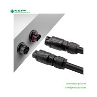 5Pin Solar AC Power Connector 500V AC Wire Connector Waterproof Cable Female For Solar Inverter And Combiner Box