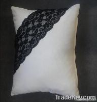 fashion cushion with lace