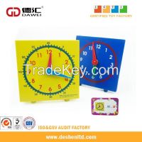 Plastic Clock, Student Clock, Student Clock For Learning