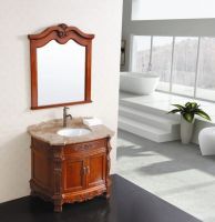 European and classical solid wood bathroom cabinet model:201354