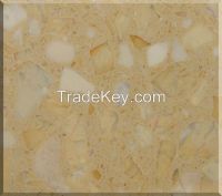 Engineered marble solid surface flooring and wall tiling