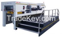 1050mm Automatic Label die cutting machine with stripping