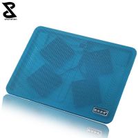 Ultra-thin colorful laptop cooler pad with 4 fans