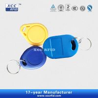 ABS rfid MF 1k key fob R/O of compatible chip