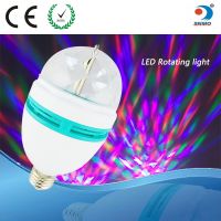 b22 e27 3W full colour lamp led disco/led party lights home party disco lighting