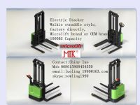 Straddle Electric Stacker factory, Microlift or OEM brand, 1.0MT Capacity, ES10S Model
