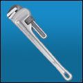 Pipe Wrench with Aluminum Alloy Handle