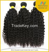 7A high quality Brazilian curly hair natural black human hair extension Brazilian curly hair