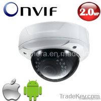 1080P HD Onvif Vari-Focal Vandal-Proof IR Dome Megapixal IP Camera