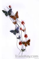 Butterfly Design Metal Wall Art