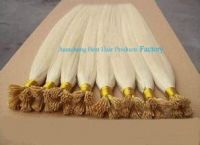 Wholesale 100% Brazilian pre-bonded I tip human hair extensions