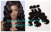 Top quality 5a wholesale cheap double weft virgin brazilian human hair weft