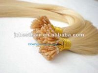 wholesale top quality full ends extension 100% virgin brazilian I-tip hair