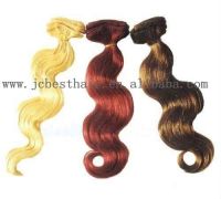 wholesale any color high qulity colored weave remy human hair weft