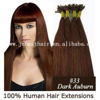 wholesale high qulity pre-bonded remy human hair extension FLAT TIP