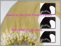 wholesale  5A top fashion beauty 100% brazilian micro ring loop remy hair extensions