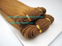Wholesale top quality hair product 100%  Europeanhair color  hair weft