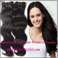 5A body wave tangle free Double wefts full cuticle 100% virgin brazilian human hair weft