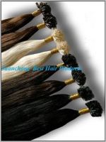 Wholesale high quality virgin Brazilian human U-Tip hair extension