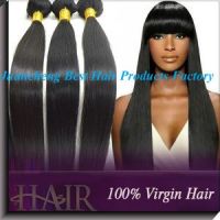 Factory wholesale Hot Products Top Grade 5A Straight 100% Virgin Brazilian Hair Weft