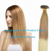 2014 wholesale cheap silk straight Brazilian virgin remy u tip pre-bonded hair