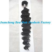 wholesale manufactur supply 100% virgin malaysian flat tip hair extension