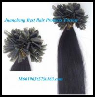 Wholesale price 5a top quality 100% virgin brazilian hair u tip pre-bonded hair