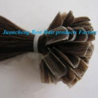 Unprocessed Intact Virgin  Brazilian Remy Pre-bonded Human Hair extension