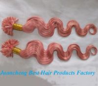 Top quality U-Tip Pre-bonded hair ,100% brazilian virgin remy hair extension