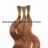 Cheap 10-40" 100% Remy Brazilian Body Wave Hair Italian Keratin Gule I tip hair