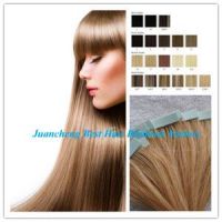 Factory price hot selling 8-40inches top quality virgin European tape hair extension