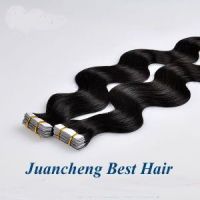 Wholesale best quality 100% brazilian remy human hair pu tape hair extensions