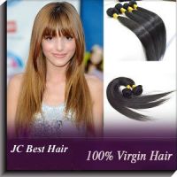 wholesale top grade 5A unprocessed 100% virgin brazilian hair wefts