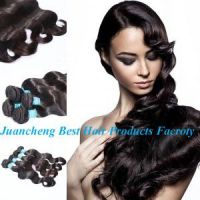Factory price virgin hair 100% natural virgin malaysian human hair weft