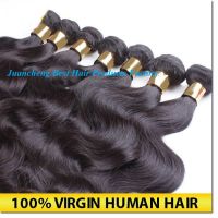 Wholesale cheap grade 6a deep wave 100% Virgin brazilian human hair weft