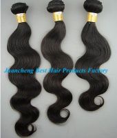 wholesale excellent quality cheap 100%  indian remy human hair weft