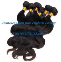 wholesale cheap grade 6a deep wave 100% virgin brazilian  hair weft