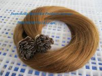 Cheap grade 5A hair weaving 100% Indian human hair Flat-tip hair extension