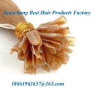 wholesale cheap excellent quality 100% indian remy human U-tip hair extension