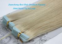 Wholesale new design product virgin  brazilian remy human  hair pu extension