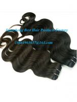 China  cheap 10-40" inch  body wave 100% virgin brazilian human hair weft