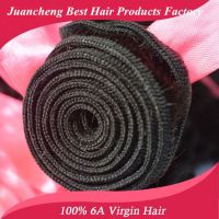 wholesale cheap 5a silky straight hair 100% virgin brazilian  human hair weft
