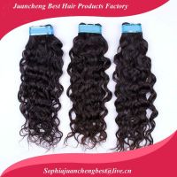 Wholesale virgin malaysian remy human hair weaves water wave style